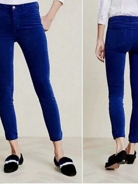 L'AGENCE Cobalt Skinny Ankle pants new with tags Size 25